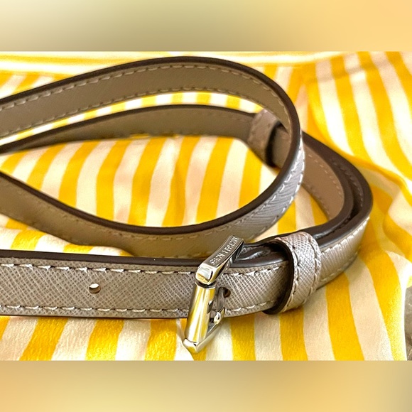 UNUSED MICHAEL Michael Kors Gray Medium Selma Saffiano Leather - Picture 15 of 16